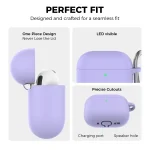 For Airpods 4 AhaStyle WG163 Earphone Drop-Proof Dust-Proof Silicone Protective Case With Cleanning Pen - Image 5
