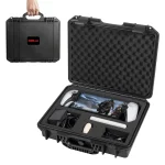 STARTRC GAMES DIY Lined Palm Storage Case IP67 Waterproof Hard Shell Case, Universal Hard Shell Case