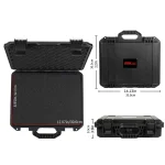 STARTRC GAMES DIY Lined Palm Storage Case IP67 Waterproof Hard Shell Case, Universal Hard Shell Case - Image 3