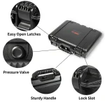 STARTRC GAMES DIY Lined Palm Storage Case IP67 Waterproof Hard Shell Case, Universal Hard Shell Case - Image 4