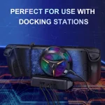 For Steam Deck / Steam Deck OLED DEVASO Game Console Digital Display Metal Semiconductor Heat Sink - Image 7