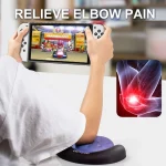 DEVASO 1pair Palm Memory Foam Hand Rest Pad Wrist Mat - Image 6