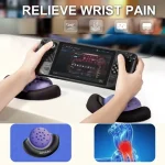 DEVASO 1pair Palm Memory Foam Hand Rest Pad Wrist Mat - Image 7