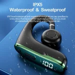 M-W8 Bone Conduction Digital On-Ear Single Ear Bluetooth Earphone - Image 4