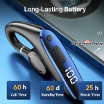 M-W8 Bone Conduction Digital On-Ear Single Ear Bluetooth Earphone - Image 5