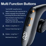 M-W8 Bone Conduction Digital On-Ear Single Ear Bluetooth Earphone - Image 8