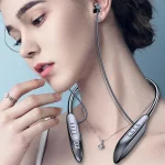 M518P Running Sports Long Standby Semi-In-Ear Neck-Hanging Digital Bluetooth Earphone - Image 11