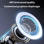 M518P Running Sports Long Standby Semi-In-Ear Neck-Hanging Digital Bluetooth Earphone - Image 8