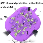 For Samsung Galaxy Buds 3 / 3 Pro L11 Epoxy Violet Bluetooth Earphone Silicone Protective Cover - Image 5