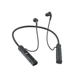 M226 Neck-Hanging In-Ear Pentatone Wired Sports Digital Display Bluetooth Earphone