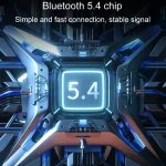 M226 Neck-Hanging In-Ear Pentatone Wired Sports Digital Display Bluetooth Earphone - Image 7