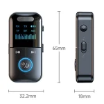 GT69 Digital Display Bluetooth Receiver Transmitter Amplifier Audio Adapter - Image 2