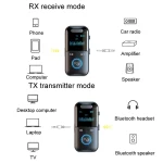 GT69 Digital Display Bluetooth Receiver Transmitter Amplifier Audio Adapter - Image 3