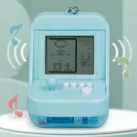 Child Portable Arcade Game Machine Keychain Pendant Mini Building Block Game Toy Gift - Image 4