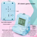 Child Portable Arcade Game Machine Keychain Pendant Mini Building Block Game Toy Gift - Image 7