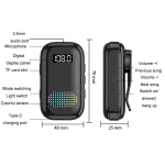 Multifunctional Clip-On Bluetooth Audio Receiver Plug In FM Radio - Image 2