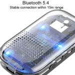 Multifunctional Clip-On Bluetooth Audio Receiver Plug In FM Radio - Image 3