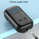Multifunctional Clip-On Bluetooth Audio Receiver Plug In FM Radio - Image 5