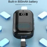 Multifunctional Clip-On Bluetooth Audio Receiver Plug In FM Radio - Image 7