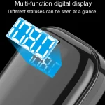 Multifunctional Clip-On Bluetooth Audio Receiver Plug In FM Radio - Image 8