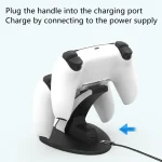 For PS5 iplay HBP-256 Gamepad Dual Charger Base, HBP-256 (Black), HBP-256 (White) - Image 6