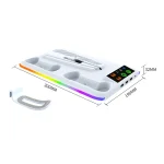 For PS5 Slim / PS5 iplay HA-8008 Cooling Bracket Headphone Organiser Grip Holder Charger, HA-8008 - Image 3