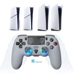 For PS5 / PS5 Slim Wireless Bluetooth Game Controller Built-in 6-axis Gyro - Image 3