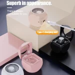 Q1 Mini Single Ear With Charging Compartment Wireless Invisible Stereo Bluetooth Earphone - Image 11