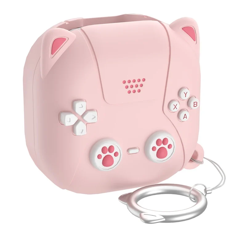 Cute Cats Silicone Soft Shell Earphone Protector, For Samsung Galaxy Buds 2 / Live / Pro / 2 Pro / FE