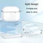 For AirPods 4 Earphone Soft Protective Case, Without Keychain, With Keychain - Image 4