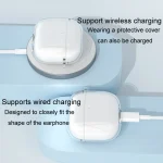 For AirPods 4 Earphone Soft Protective Case, Without Keychain, With Keychain - Image 7