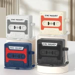 Retro Silicone Tape Shape Earphone Protective Case, For AirPods 4 - Image 2