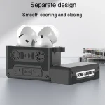 Retro Silicone Tape Shape Earphone Protective Case, For AirPods 4 - Image 8
