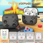 Gaming Console Styling Silicone Earphone Protective Case, For AirPods 4 - Image 6