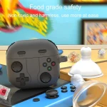 Gaming Console Styling Silicone Earphone Protective Case, For AirPods 4 - Image 7