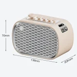 P13 Multifunctional White Noise Sleeper Home Bedside Desktop Wireless Plug-In Bluetooth Speaker - Image 3