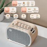 P13 Multifunctional White Noise Sleeper Home Bedside Desktop Wireless Plug-In Bluetooth Speaker - Image 5