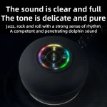BT-07 Portable Large Suction Cup Waterproof Bathroom Bluetooth Speaker - Image 11