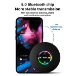 BT-07 Portable Large Suction Cup Waterproof Bathroom Bluetooth Speaker - Image 5