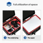 DEVASO Game Console Storage Box Hard-shell Waterproof Handheld Case, For PS5 - Image 5