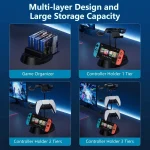 STARTRC GAMES Handheld Gamepad Organizer, Single Base, Base+1 Tier Stand, Base+2 Tiers Stand, Base+3 Tiers Stand - Image 5