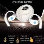 Q93 Planet Energy Ring Rotating Open-Ear Bluetooth Earphone With Lanyard - Image 5