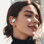 Q93 Planet Energy Ring Rotating Open-Ear Bluetooth Earphone With Lanyard - Image 10