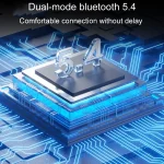 Q39 On-Ear Open Sports Wireless Digital Bluetooth Earphones, Black, Skin Color - Image 9