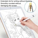 For Apple Pencil Series Replacement Nibs Modified Nibs, 4.0 Extended White Shell Silver Tip, 3.5 Standard White Shell Silver Tip, 3.0 Round Head White Shell Silver Tip... - Image 8