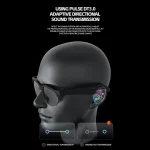 XG88Pro Smart Stereo Bluetooth Headset Glasses Outdoor Cycling Wireless Calling Glasses, XG88Pro - Image 6