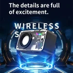 V1 Mecha Wind Small Steel Cannon Multifunctional Sound Outdoor Portable Desktop Speaker - Image 9