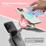 AhaStyle CY202 Suction Cup Magnetic Phone Holder Silicone Adhesive Mirror Sticker - Image 2