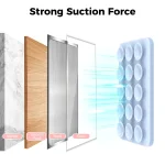 AhaStyle CY202 Suction Cup Magnetic Phone Holder Silicone Adhesive Mirror Sticker - Image 5