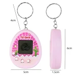 Electronic Pet Game Toy Feed Genie Nostalgic Virtual Cyber Digital Game Keychain Toy For Kids, Cactus (Pink), Cactus (Green), Cactus (White), Chick (Pink), Chick (Blue), Chick (Purple) - Image 4